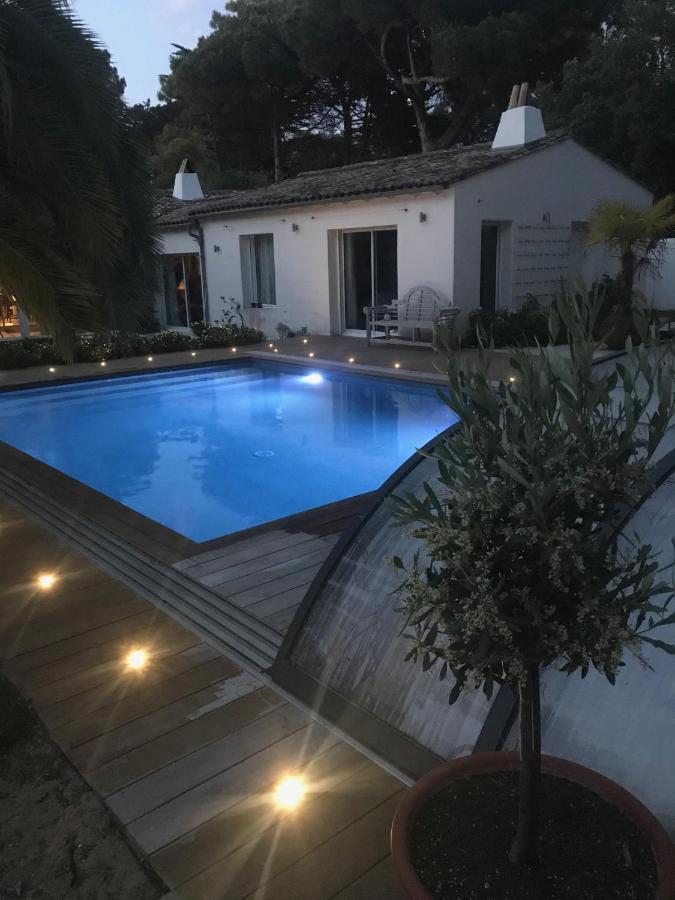 La Maison De La Dune - Chambres Climatisees - Jacuzzi 1Ere Seance Offerte - Piscine Chauffee Avec Abri Amovible - Plage Situee A 200M, Acces Direct Par Le Bois La Couarde-sur-Mer Εξωτερικό φωτογραφία